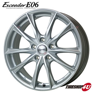 15 Exceeder E06 15x6.0J 5/114.3 +52T ᥿륷С  E06 ʥߥۥñ1ܲ 4̵ܹ Բ 15x6J Υ 80 ʤ ȥ西ֽߥۥʿ¥ʥå