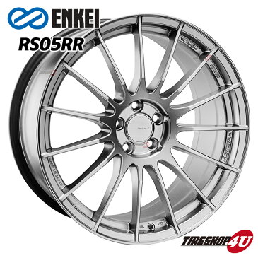 新品アルミホイール1本価格 18インチENKEI　RS05RR 18×9.0J　5/114.3 +35 HUB:75φSparkle Silver（スパークルシルバー） 1890 エンケイ 軽量ホイール コンケーブ　FACE TYPE：≪F≫