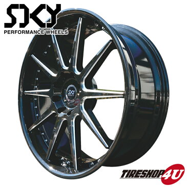 24インチ SKY PERFORMANCE WHEELS 24×10.0J 5/150 ET0 ブラック スカイ パフォーマンス ホイール 当社指定輸入タイヤ 305/35R24 新品タイヤホイールセット4本価格 ランクル LX570 ワイド