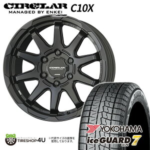 åɥ쥹ۥ 4ܥå YOKOHAMA ice GUARD7 iG70 215/65R16 98Q CIRCLAR C10X 16X6.5J 6/139.7 +38 ޥåȥ֥å 16 襳ϥޥ 7 iG70 ϥ 200 若 ˭ 顼 MANAGED BY ENKEI