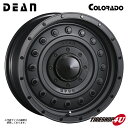 CRIMSON DEAN COLORADO 17X8.0J 6/139.7 +20 マットチャコールブラック 8J TOYO OPEN COUNTRY R/T 265/70R17 ホワイトレター LT新品 タイヤホイール4本セット 17インチ プラド FJクルーザー など クリムソン ディーン コロラド トーヨー オープンカントリー RT