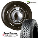 【取付対象】CRIMSON DEAN CROSS COUNTRY 16×5.5J 5/139.7 +20 マットブラック YOKOHAMA GEOLANDAR A/T4 G018 185/85R16 LT 105/103N WL サマータイヤホイール 4本セット 16インチ クリムソン ディーン クロスカントリー ヨコハマ ホワイトレター【ジムニー JB64】(2)
