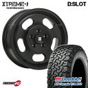 XTREME-J D:SLOT 16X6.5J 5/114.3 +30 サテンブラック BFグッドリッチ オールテレーン KO2 235/70R16 LT ホワイトレター MLJ エクストリームJ DSLOT BFGoodrich All-Terrain T/A新品 16インチ タイヤホイール 4本セット デリカD5 DELICA D;5 RAV4 オフロード