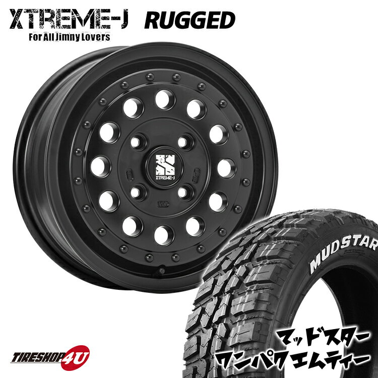 XTREME-J RUGGED 145.0J 4/100 +35 +45 5J ƥ֥å MUDSTAR WANPAKU M/T 155/65R14 ۥ磻ȥ쥿 MLJ XTREMEJ ȥ꡼J 饮å ޥåɥ ѥ MT ۥ4ܥå ڼư N-BOX ڡ EK  ʤ