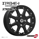 【取付対象】 XTREME-J 14×4.5J 4/100 43 フラットブラック BRIDGESTONE NEWNO 155/65R14 低燃費タイヤ MLJ エクストリームJ ブリヂストン ニューノ 新品 タイヤホイール 4本セット価格 14インチ 軽自動車 タント N-BOX デイズ スペーシア など