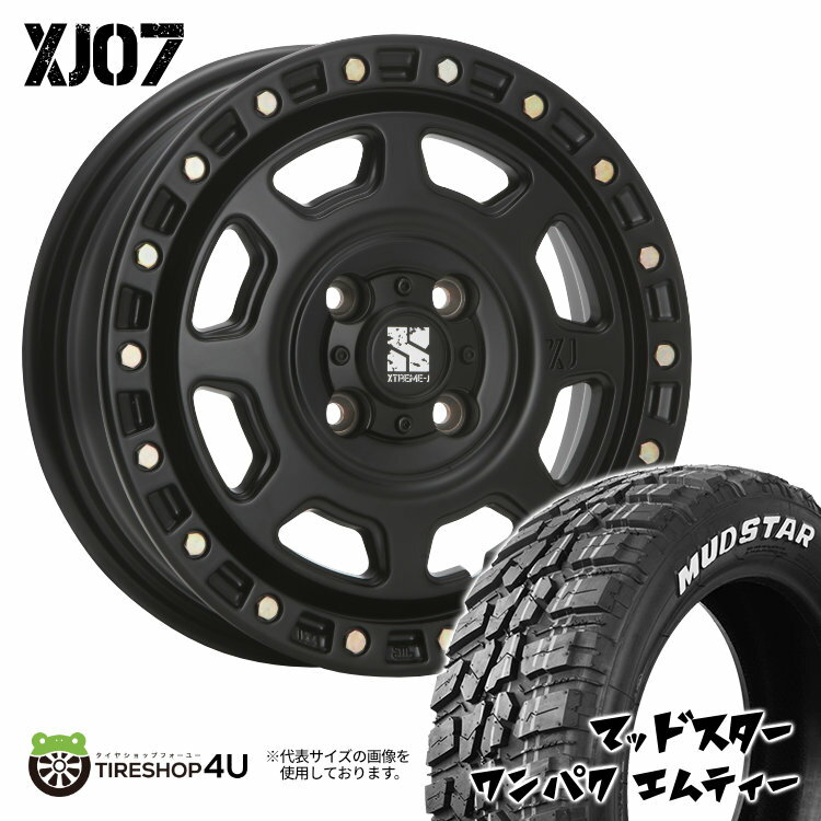 о XTREME-J XJ07 14X4.5J 4/100 +43 ƥ֥å MUDSTAR WANPAKU M/T 155/65R14 ۥ磻ȥ쥿 ڼư ڡ  N-BOX EK ߥ ʤɿ 14 ۥ 4ܥåȲ MLJ ȥ꡼J ޥåɥ ѥ MT