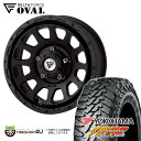 【5本セット】 DELTA FORCE OVAL 16×5.5J 5/139.7 +20 マットブラック MB YOKOHAMA GEOLANDAR M/T G003 185/85R16 105/103N LT サマータイヤホイール 5本セット 16インチ 16x5.5J デルタフォース オーバル ヨコハマ ジオランダー MT ジムニー JB64W JB23W