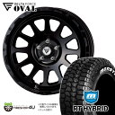 DELTA FORCE OVAL FF デルタフォース オーバル 20x9J 5/130 +25 サテンブラック SB MONSTA RT HYBRID 265/50R20 モンスタ ハイブリッド R/T ホワイトレター 20インチ 9.0J タイヤホイール4本セット メルセデスベンツ Gクラス 純正ボルト対応 フローフォーミング製