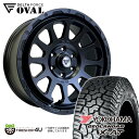 DELTA FORCE OVAL FF デルタフォース オーバル 20x9J 6/139.7 +55 サテンブラック YOKOHAMA GEOLANDER X-...