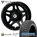 【取付対象】DELTA FORCE OVERLANDER 16×6J 5/139.7 -5 MB マットブラックTOYO OPEN COUNTRY R/T 225/70R16 102/99Q LT WL サマータイヤホイール 4本セット 16インチ オープンカントリー【ジムニーシエラ シエラ ワイド JB74W JB43W JIMNY SIERRA】