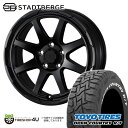 【取付対象】 WEDS STADTBERGE 14×5.0J 5/114.3 48 セミマットブラック TOYO OPEN COUNTRY R/T 165/80R14 97/95N LT ホワイトレター サマータイヤホイール 4本セット 14インチ 14x5J トーヨー オープンカントリー RT ウェッズ スタットベルク 【 タウンエース 】