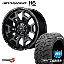 NITRO POWER H6 SLUG 17x8.0J 6/139.7 +20 8J Z~OXubN MONSTA MUD WARRIOR 265/70R17 zCg^[ Vi ^CzC[Zbg 4{i 17C` vh FJN[U[ iCgp[ H6 XbO X^ }bhEH[A M/T It[h^C