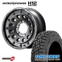 NITRO POWER H12 SHOTGUN 16X5.5J 5/139.7 20 バレルブラック TOYO OPEN COUNTRY R/T 215/70R16 新品 タイヤホイールセット 4本価格 16インチ jimny ジムニー JB64 JB23 ナイトロパワー ショットガン トーヨー オープンカントリー RT ラギッドテレーン