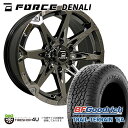 【取付対象】 FORCE DENALI 18×8J 6/139.7 15 SBC スーパーブラックコート BFGoodrich TRAIL-TERRAIN T/A 275/65R18 116T WL サマータイヤホイール 4本セット 18インチ フォース デナリ BFグッドリッチ トレイルテレーン アウトラインホワイトレター 【 FJ など】