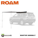 楽天TIRE SHOP 4U 楽天市場店【正規品】 ROAM ADVENTURE CO. ROOFTOP AWNING 5' 自動車用オーニング ルーフトップ オーニング コットン アルミ アウトドア 屋外 シェード 日よけ キャンプ スキー スノーボード バーベキュー 海 川 山 便利 かっこいい アメリカ