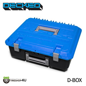 【最大2,000円OFF】DECKED D-Box - drawer tool box/large drawer - blue lid ドロワーツールボックス/大型ドロワー - ブルーリッド トヨタ ハイラックス カスタム 改造 荷台 収納 頑丈 工事現場 キャンプ アウトドア 釣り オフロード クロカン