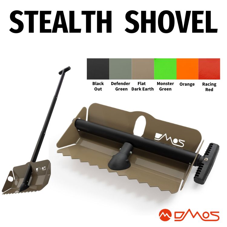 DMOS Collective 【THE STEALTH SHOVEL】シェイパー 除雪 レーキ スノーボード スキー フリースキー スノーモービル シャベル