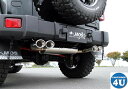 JAOS ジャオス BATTLEZ マフラー ZS-4 オーバル ラングラー JK BATTLEZ EXHAUST ZS-4 JK WRANGLER 07+ B...