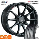 215/45R17 アドバン デシベル V553 ADVAN dB V553 ヨコハマ YOKOHAMA 新品 夏用 サマータイヤ ホイール 4本セット SSR GTV02 17×7.0+42 5/114.3(2)