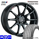 235/60R18 107Q XL ブリザック VRX3 BLIZZAK VRX3 ブリヂストン BRIDGESTONE 新品 冬用 スタッドレスタイヤ ホイール 4本セット SSR GTV02 18×7.5+48 5/114.3