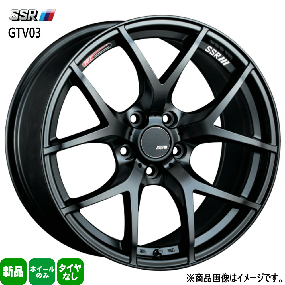 4本セット 19×8.5J+38 5/114.3 SSR GTV02 ジーティーブイ ゼロツー 新品 19インチ ホイールのみ プリウス カローラツーリング BRZ XV フォレスター