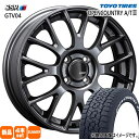 215/70R16 100T オープンカントリー AT3 OPENCOUNTRY A/T3 トーヨータイヤ TOYOTIRES 新品 夏用 サマータイヤ ホイール 4本セット SSR GTV04 16×6.0+42 4/100(2)