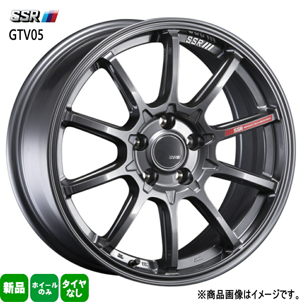 4本セット 16×6.0J+45 4/100 SSR GTV05 ジーティーブイ ゼロファイブ 新品 16インチ ホイールのみ スイフト ヴィッツ アクア フィールダー デミオ