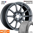 225/55R18 アレンザ 001 ALENZA 001 ブリヂストン BRIDGESTONE 新品 夏用 サマータイヤ ホイール 4本セット SSR GTX01 18×7.5+48 5/100