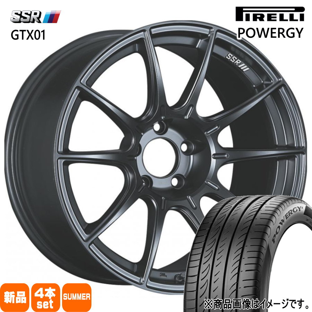 215/60R17 96H ѥ兩 POWERGY ԥ PIRELLI   ޡ ۥ 4ܥå SSR GTX01 178.0+45 5/114.3