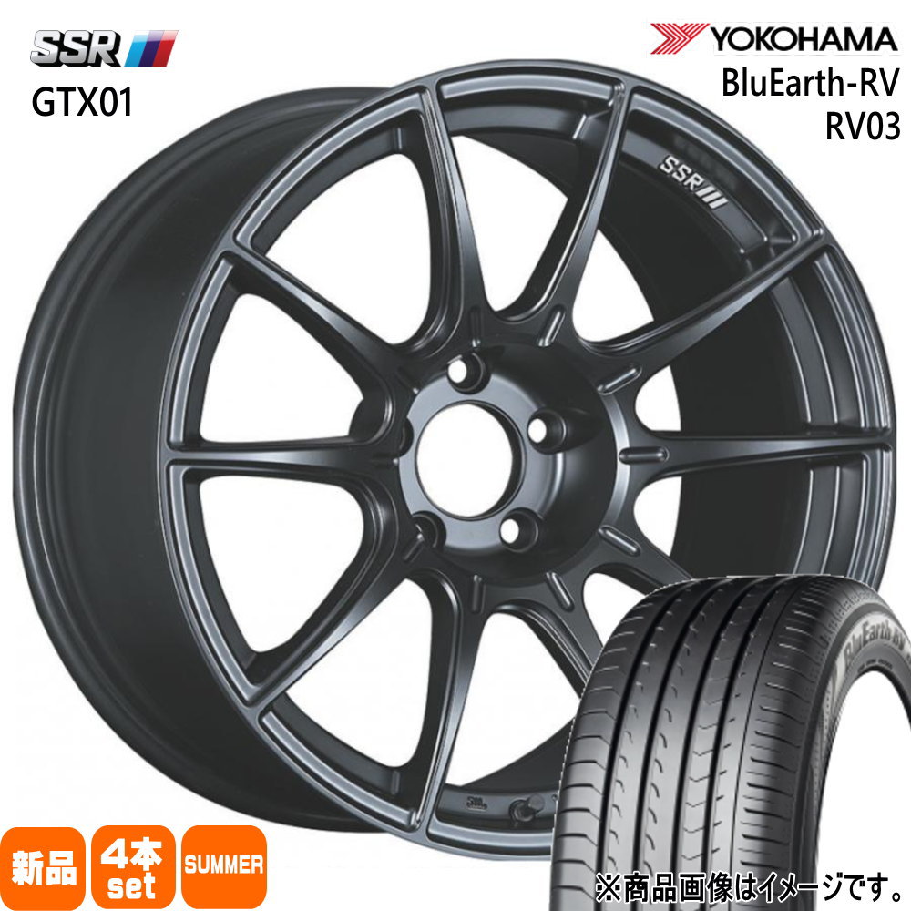 215/60R17 96H ֥롼 RV RV03 BluEarth-RV RV03 襳ϥ YOKOHAMA   ޡ ۥ 4ܥå SSR GTX01 178.0+45 5/114.3