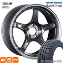 225/55R17 トランパス mp7 TRANPATH mp7 トーヨータイヤ TOYOTIRES 新品 夏用 サマータイヤ ホイール 4本セット SSR GTX03 17×7.0+53 5/114.3(2)