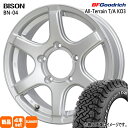 215/70R16 100/97S LRC LT オールテレーン T/A KO3 All-Terrain T/A KO3 BFグッドリッチ BF.Goodrich 新品 夏用 サマータイヤ ホイール 4本セット HOT STUFF CORPORATION BISON BN04 16×5.5+22 5/139.7(2)