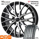 215/40R18 ブルーアース GT AE51 BluEarth-GT AE51 ヨコハマ YOKOHAMA 新品 夏用 サマータイヤ ホイール 4本セット HOT STUFF CORPORATION Precious HM-1 V2 18×7.0+48 5/114.3