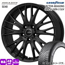 215/55R17 98W XL ベクター 4シーズン GEN3 VECTOR 4SEASONS GEN-3 グッドイヤー GOODYEAR 新品 夏冬兼用 オールシーズンタイヤ ホイール 4本セット KIT JAPAN QRASIZ SE48 17×7.0+40 5/114.3