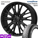 215/50R17 95H XL ベクター 4シーズン ハイブリッド Vector 4Seasons Hybrid グッドイヤー GOODYEAR 新品 夏冬兼用 オールシーズンタイヤ ホイール 4本セット KIT JAPAN QRASIZ SE48 17×7.0+40 5/114.3