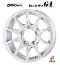 送料無料 4本セット 5ZIGEN 5次元 BLACKMAN G.I ブラックマン ホワイト 16インチ 5.5J インセット 0 5穴 PCD139.7 4本 スズキ ジムニーシエラ