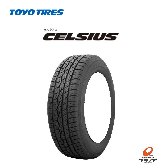 【取り寄せ品】 送料無料~ トーヨータイヤ CELSIUS 175/65R14 82T 1本 TOYOTIRES セルシアス オールシーズン M+S スノーフレークマーク 非対称パターン 高速道路冬用タイヤ規制走行可能 タイヤのみ