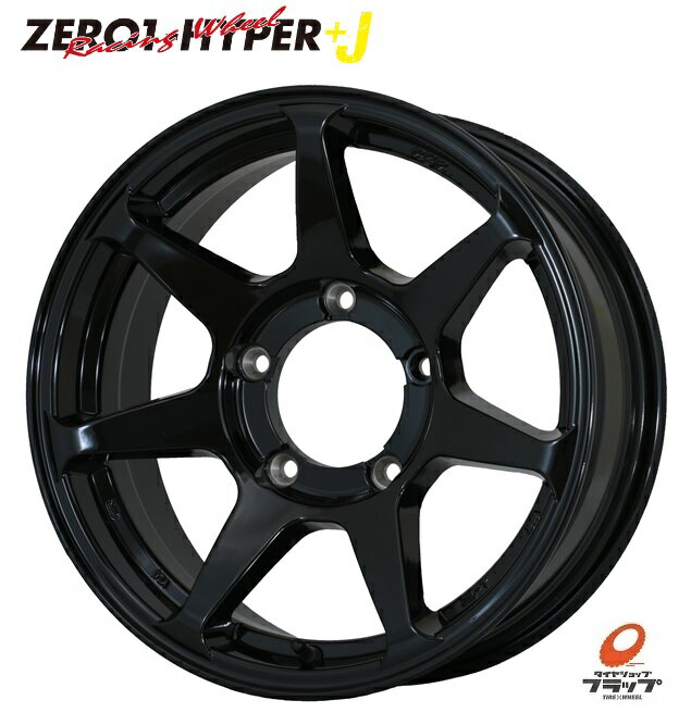 【取り寄せ品】送料無料 4本セット ホイールのみ ドゥオール CST ZERO1 HYPER +J ゼロワンハイパー グロスブラック 16インチ 6J インセット+0 5穴 PCD139.7 JWL 4本 スズキ ジムニーシエラ