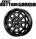 送料無料 4本セット KITジャパン ボトムガルシア ディグレ グロッシーブラック 15インチ 4.5J インセット+45 4穴 PCD100 4本 軽自動車 ハスラー タフト ウェイク エブリィ アトレー ソリオ デリカD:2 N-BOX N-ONE ミラ タント ムーヴ KITJAPAN KOSEI コーセイ