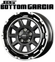 送料無料 4本セット KITジャパン ボトムガルシア ディグレ ブラックポリッシ 17インチ 7J インセット+40 5穴 PCD114.3 4本 デリカD:5 エクストレイル RAV4 アウトランダー ヤリスクロス カローラクロス KITJAPAN KOSEI コーセイ