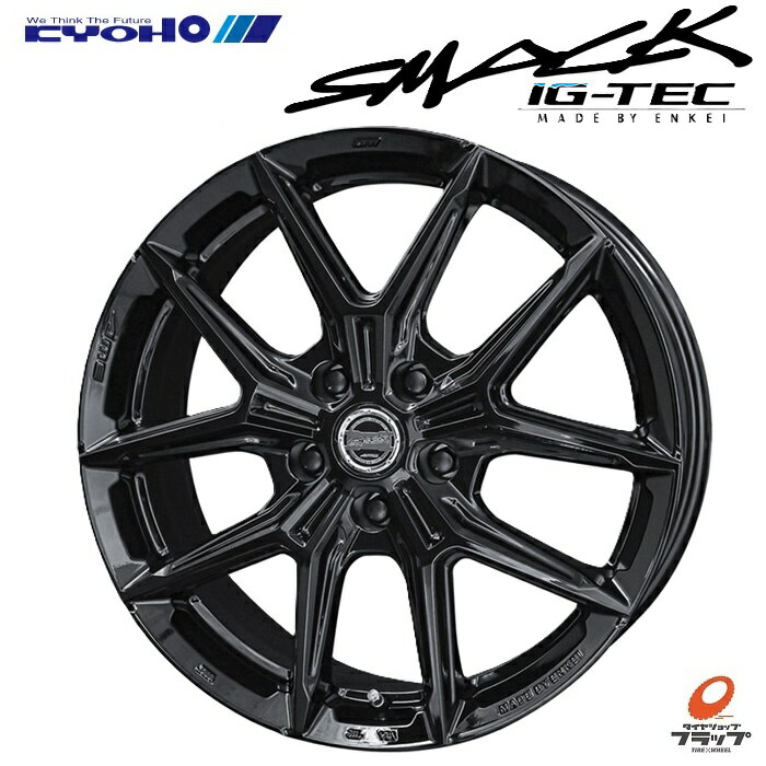 Y157[送料無料]SMACK PRINCE ENKEI 17x7 J ENKEI SMACK 17x7J +48 5H PCD114.3 Aluminum Wheels Set of 4
