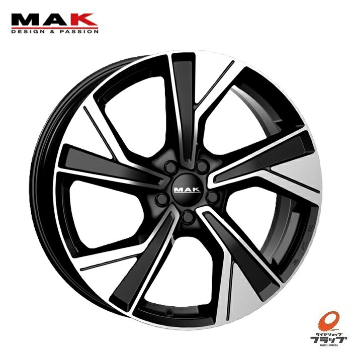 【取り寄せ品】 4本セット ホイールのみ MAK MALMOE ブラックミラー 20インチ 8.5J+45 5H108 ハブ径63.4 JWL TPMS対応 マック マルメ ジャガー/ボルボ/ランドローバー専用設計 4本セット ホイールのみ 送料無料～(条件あり) 阿部商会
