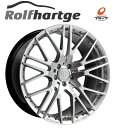 送料無料　4本　ロルフハルトゲ　ROLFHARTGE　X10　RSF　シルバー　FlowForged　フローフォーミング製法　20インチ　8.5Jインセット+25/2本　9.5Jインセット+25/2本　5穴　PCD112　メルセデスベンツ　SLクラス　R231　CLSクラス　C218　専用取付キット付き