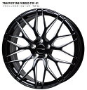 送料無料 4本セット ホットスタッフ トラフィックスター FORGED TSF-01 鍛造 20インチ 8.5J インセット 38 5穴 PCD114.3 ブラック＆マシニングポリッシュ アルファード ヴェルファイア ハリアー エクストレイル エルグランド クラウン マークX シーマ