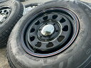 送料無料 4本セット 新品 冬用 デイトナブラック 15インチ 6J インセット+45 6穴 PCD139.7 KUMHO WinterPorTran CW61 クムホ ウィンターポートラン 195/80R15 107/105L スタッドレス 2024年製造 タイヤホイール4本 NV350 E26 E25 キャラバン