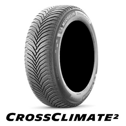 【ゴムバルブ付き！】MICHELIN(ミシュラン) CROSSCLIMATE2 クロスクライメート2 CC2 235/40R18 95Y XL オールシーズンタイヤ 1本 【奇数本のご注文不可！】