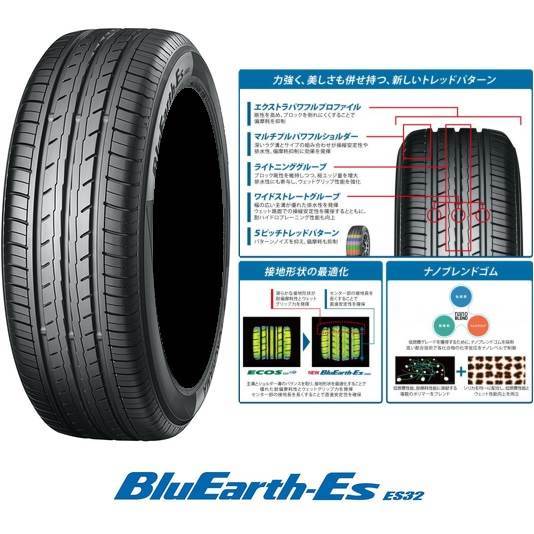 YOKOHAMA(ヨコハマ) BluEarth-Es ブルーアース ES32 175/80R14 88S サマータイヤ 1本 