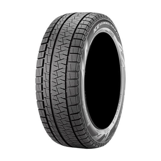 【ゴムバルブ付き！】PIRELLI (ピレリ) WINTER ICE ASIMMETRICO PLUS 225/45R18 95H XL RFT ランフラット 冬用 スタッドレスタイヤ 1本 【奇数本のご注文不可！】