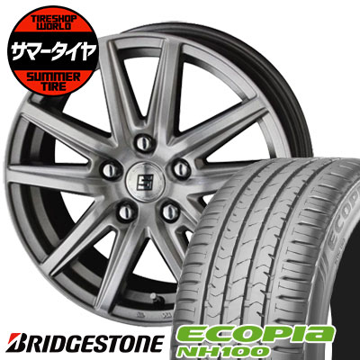 205/60R16 92H BRIDGESTONE ブリヂストン ECOPIA NH100 エコピア NH100 SEIN SS ザイン エスエス サマータイヤホイール4本セット