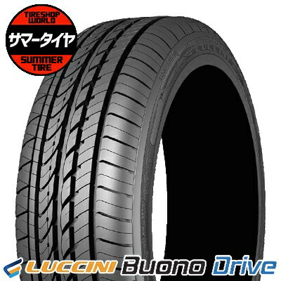 【タイヤ交換可能】 185/55R15 82V LUCCINI ルッチーニ Buono Driveヴォーノ ドライヴ 夏 サマータイヤ 単品1本価格《2本以上ご購入で送料無料》